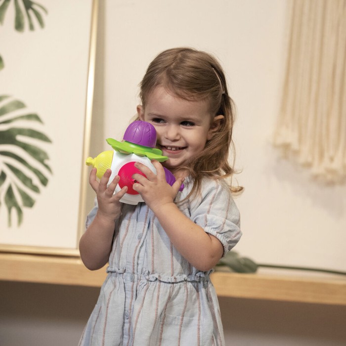 Lalaboom Βρεφικός Εκπαιδευτικός Μίνι Κύβος Με Χάντρες Και Αξεσουάρ 9 Τμχ Για 10-36 Μηνών