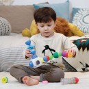 Lalaboom Βρεφικός Εκπαιδευτικός Μίνι Κύβος Με Χάντρες Και Αξεσουάρ 9 Τμχ Για 10-36 Μηνών