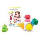 Lalaboom Βρεφικός Εκπαιδευτικός Μίνι Κύβος Με Χάντρες Και Αξεσουάρ 9 Τμχ Για 10-36 Μηνών