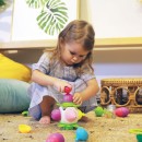 Lalaboom Βρεφικός Εκπαιδευτικός Μίνι Κύβος Με Χάντρες Και Αξεσουάρ 9 Τμχ Για 10-36 Μηνών