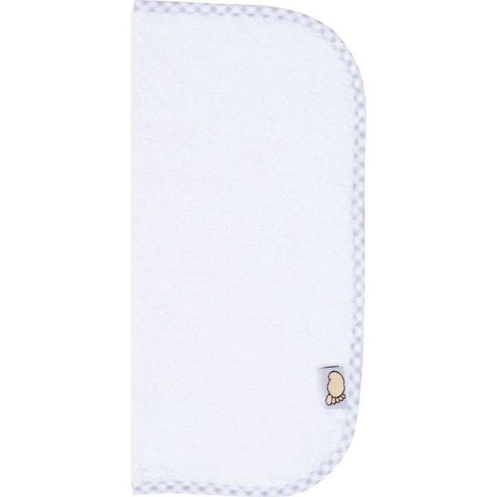 Λαβέτα Πετσετέ Με Ρέλι Γκρι Figlio Bino