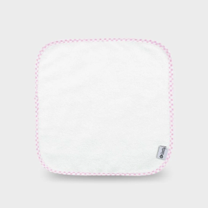 Λαβέτα Πετσετέ Με Ρέλι Ροζ Figlio Bino