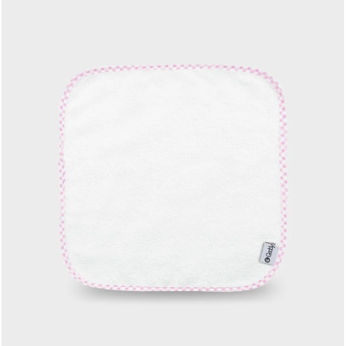 Λαβέτα Πετσετέ Με Ρέλι Ροζ Figlio Bino