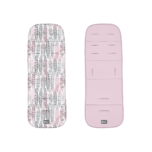 Στρώμα Καροτσιού Leaves Pink Kikka Boo Στρώμα Καροτσιού Leaves Pink Kikka Boo