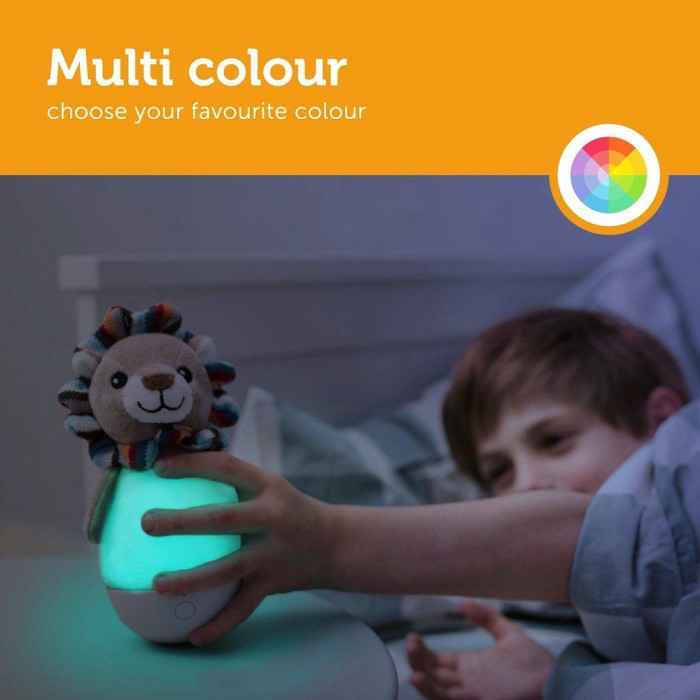 Lex Λιονταράκι Φωτάκι Νύχτας Κουνιστό πολύχρωμο ZAZU Lex Λιονταράκι Φωτάκι Νύχτας Κουνιστό πολύχρωμο ZAZU