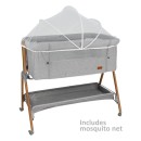 Λίκνο Crystal Light Grey 844-182 Bebe Stars