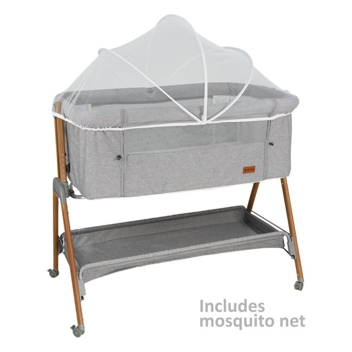 Λίκνο Crystal Light Grey 844-182 Bebe Stars