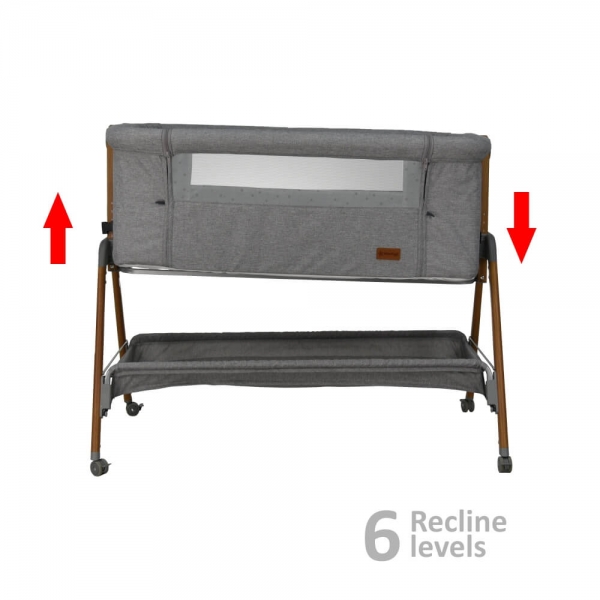 Λίκνο Crystal Light Grey 844-182 Bebe Stars