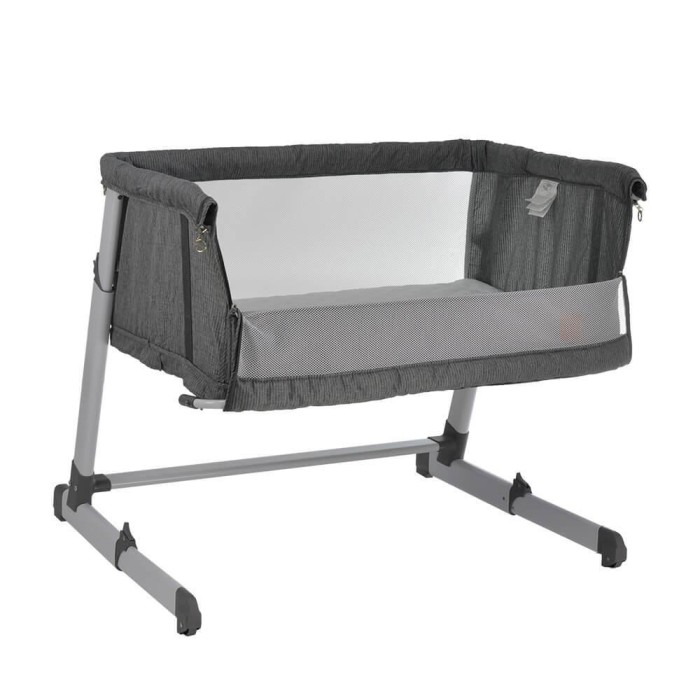 Λίκνο Side to Side Plus Grey Bebe Stars