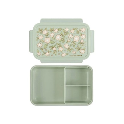 A little Lovely Company Δοχείο Φαγητού Bento Lunch Box: Blossoms Sage A little Lovely Company Δοχείο Φαγητού Bento Lunch Box: Blossoms Sage