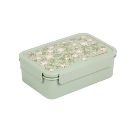 A little Lovely Company Δοχείο Φαγητού Bento Lunch Box: Blossoms Sage A little Lovely Company Δοχείο Φαγητού Bento Lunch Box: Blossoms Sage