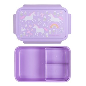 A little Lovely Company Δοχείο Φαγητού Bento Lunch Box: Unicorn Dreams
