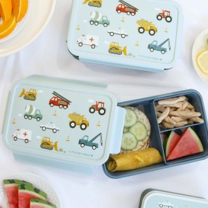 A little Lovely Company Δοχείο Φαγητού Bento Lunch Box: Vehicles