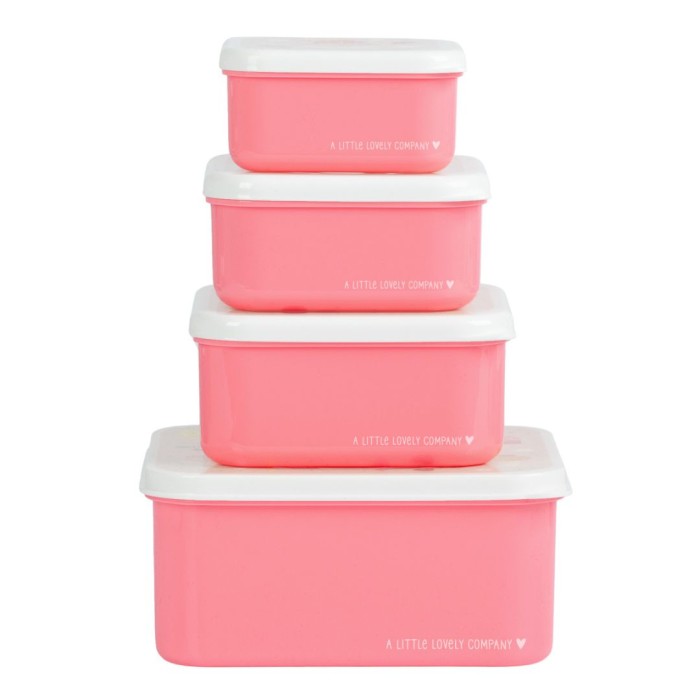 Σετ 4 Δοχεία Φαγητού Ice Cream A Little lovely company