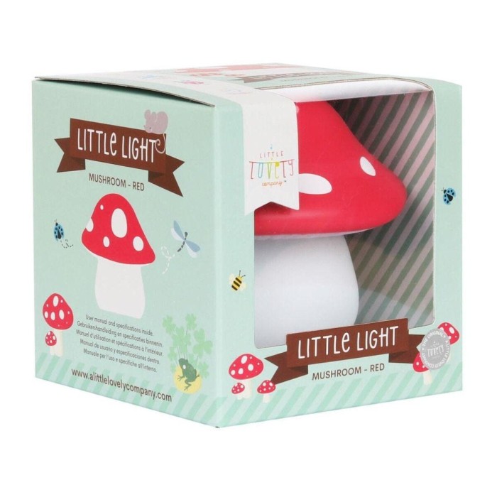 A little lovely company Φωτάκι νυκτός Little Light Mushroom red A little lovely company Φωτάκι νυκτός Little Light Mushroom red