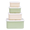 A little Lovely Company: Δοχείο Φαγητού Lunch Box Blossoms - Sage A little Lovely Company: Δοχείο Φαγητού Lunch Box Blossoms - Sage