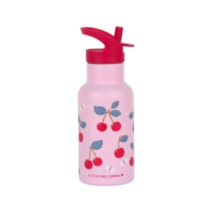 A Little Lovely Company: Μπουκάλι Με Διπλό Τοίχωμα Από Ανοξείδωτο Ατσάλι 350ml Cherries