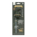 A Little Lovely Company Σετ Καπάκι Καλαμάκι Και Βουρτσάκι Savanna