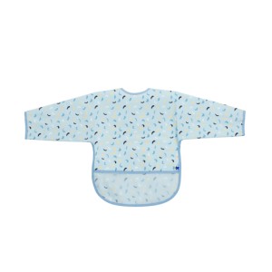 Αδιάβροχη Σαλιάρα Mε Μανίκια Καλλιτεχνικό Μπλε Μοτίβο Kikka Boo Αδιάβροχη Σαλιάρα Mε Μανίκια Καλλιτεχνικό Μπλε Μοτίβο Kikka Boo