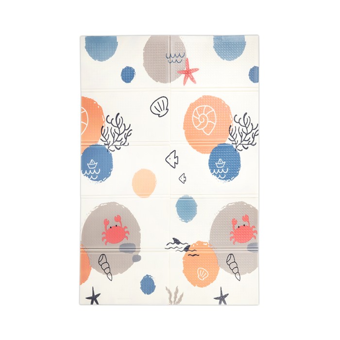 Lorelli Αναδιπλούμενο Χαλάκι Δραστηριοτήτων Διπλής Όψης  Ocean Stars