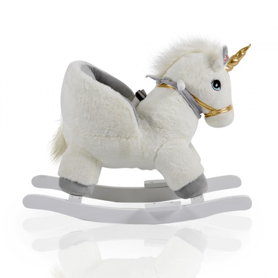 Λούτρινο Κουνιστό Ζωάκι Μονόκερος Με Ήχους WJ-6188 Moni