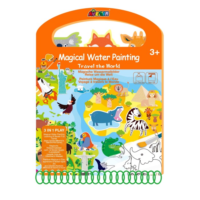Μαγική Ζωγραφική Νερού Travel the world Avenir Μαγική Ζωγραφική Νερού Travel the world Avenir
