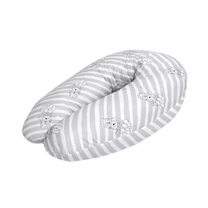 Μαξιλάρι Εγκυμοσύνης  Rainforce Grey Striped Lorelli