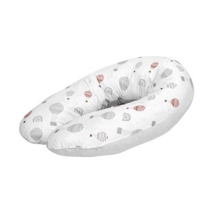 Μαξιλάρι Θηλασμού Γκρι Μπαλόνια 190cm Lorelli