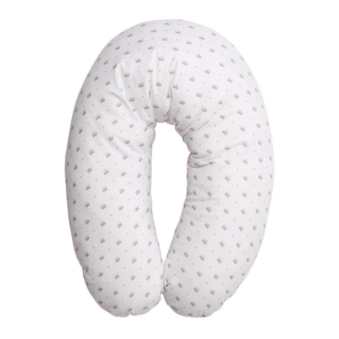 Μαξιλάρι Θηλασμού Διπλής Όψης Lorelli Κορώνες Latte