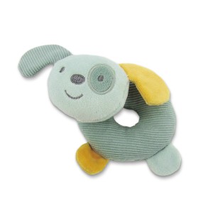 Μαλακή Κουδουνίστρα Donut Dog Green Lorelli Μαλακή Κουδουνίστρα Donut Dog Green Lorelli