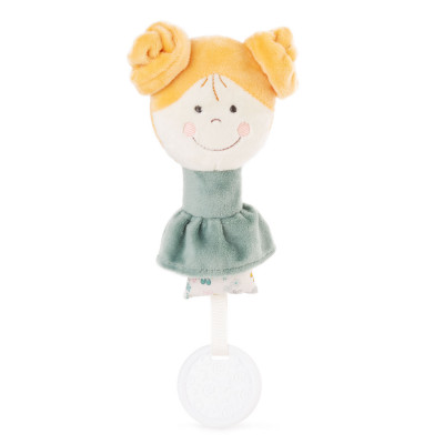 Μαλακή Κουδουνίστρα Με Μασητικό Hanna Amek Toys Μαλακή Κουδουνίστρα Με Μασητικό Hanna Amek Toys