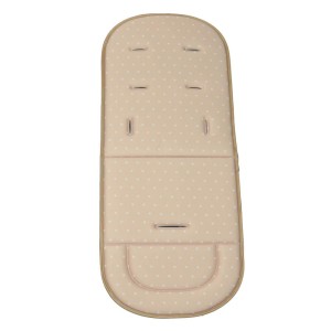 Μαλακό Κάλυμμα Καροτσιού Polka Dot Μπεζ Bebe Stars