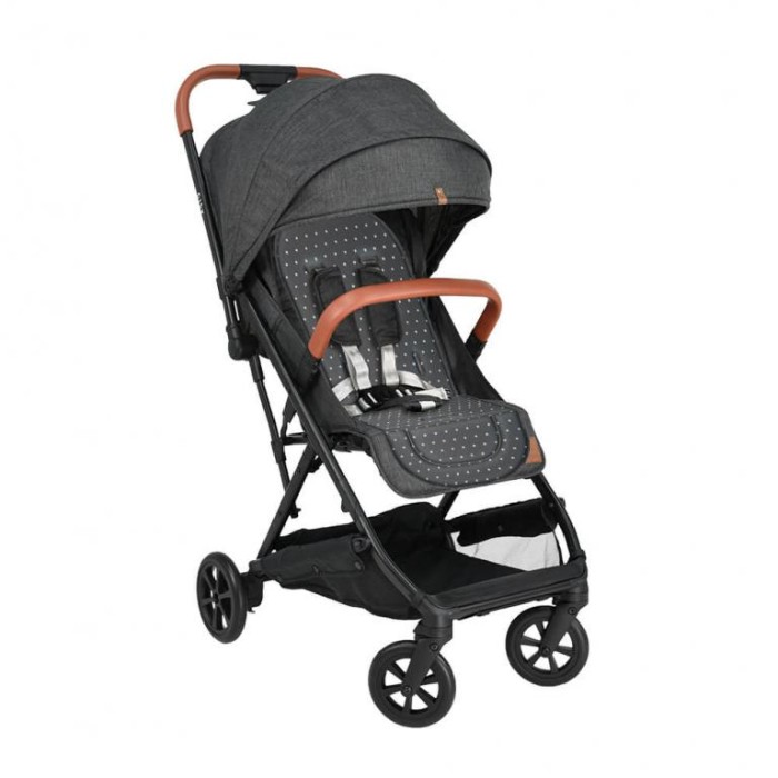 Μαλακό Κάλυμμα Καροτσιού Polka Dot Grey Bebe Stars