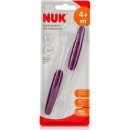 Μαλακό Κουταλάκι Σιλικόνης Πρώτης Βρεφικής Ηλικίας Μώβ 2 Τεμ. Nuk Μαλακό Κουταλάκι Σιλικόνης Πρώτης Βρεφικής Ηλικίας Μώβ 2 Τεμ. Nuk