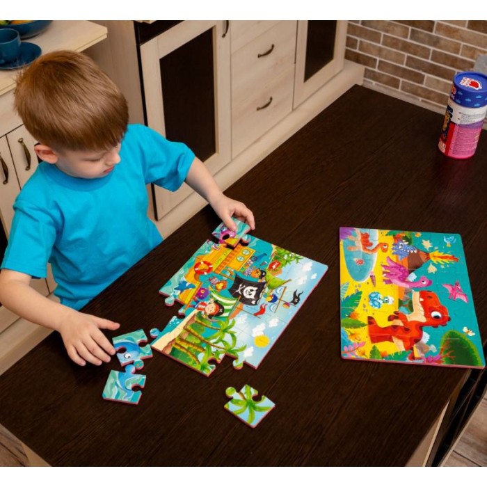 Μαλακό Παζλ Α4 Πειρατές Roter Kafer Μαλακό Παζλ Α4 Πειρατές Roter Kafer