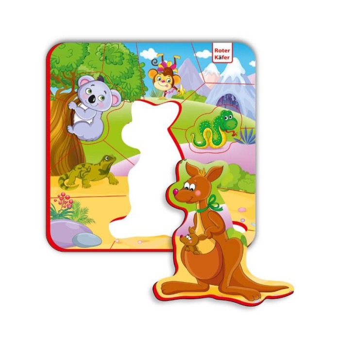 Μαγνητικό Πάζλ Ζωάκια Αυστραλίας Roter Kafer Μαγνητικό Πάζλ Ζωάκια Αυστραλίας Roter Kafer