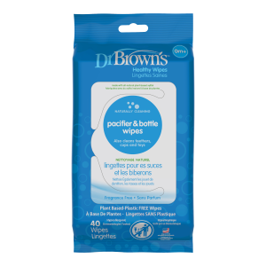 Μαντηλάκια Καθαρισμού Πιπίλας & Θηλών 40τμχ Dr. Brown’s Μαντηλάκια Καθαρισμού Πιπίλας & Θηλών 40τμχ Dr. Brown’s