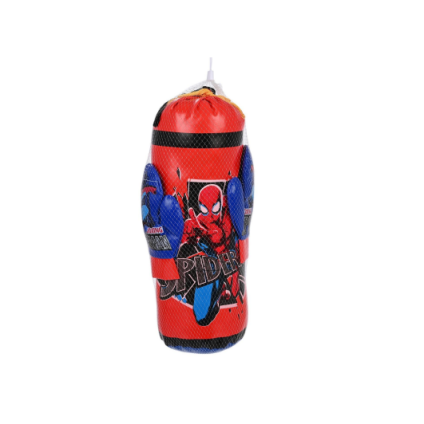 Martin Toys Παιδικό Σάκος Του Μποξ Spiderman 43cm Με Γάντια 
