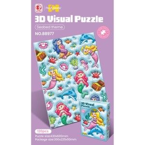 Martin Toys Παζλ  3D 120τμχ Γοργόνες