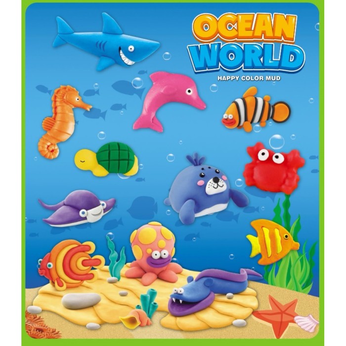 Martin Toys Σετ Ocean World Με Πλαστελίνες