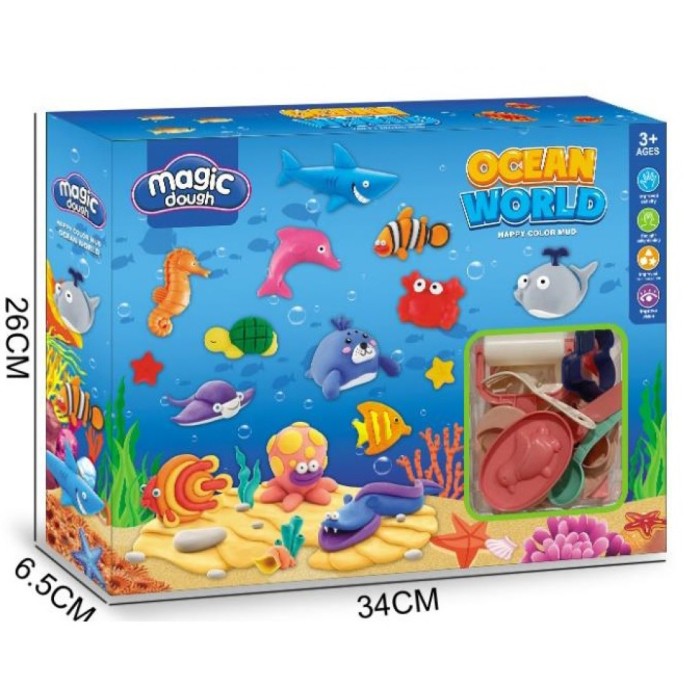 Martin Toys Σετ Ocean World Με Πλαστελίνες