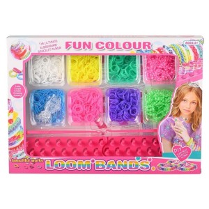 Martin Toys Σετ Rainbow Loom 1600 Λαστιχάκια Με Μηχάνημα Για Κατασκευή Βραχιολιών J197-1