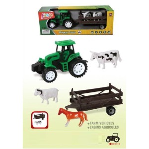 Martin Toys Τρακτέρ Φριξιον Με Καρότσα Μεταφοράς Ζώων Martin Toys Τρακτέρ Φριξιον Με Καρότσα Μεταφοράς Ζώων