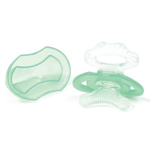 Μασητικό Απαλής Σιλικόνης Πράσινο Babyono