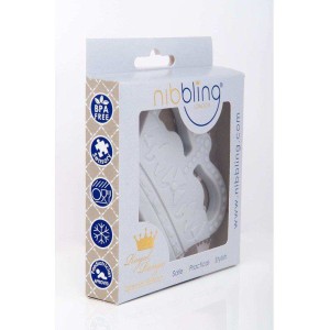 Μασητικό Οδοντοφυίας Γκρι Κορώνα Nibbling Μασητικό Οδοντοφυίας Γκρι Κορώνα Nibbling