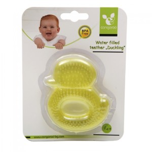 Μασητικό Οδοντοφυΐας Με Νερό Duck Cangaroo Μασητικό Οδοντοφυΐας Με Νερό Duck Cangaroo