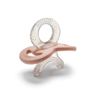 Μασητικό Οδοντοφυΐας Σε Σχήμα Πιπίλας 7003 Απαλό Ροζ Nuvita