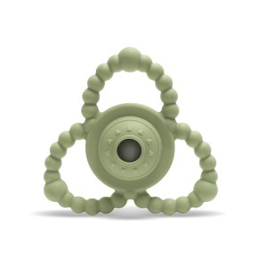 Μασητικό Σιλικόνης - Kουδουνιστρα Natural Fresh Green Lorelli