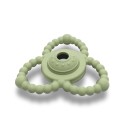 Μασητικό Σιλικόνης - Kουδουνιστρα Natural Fresh Green Lorelli