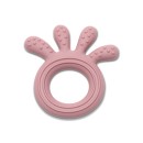 Μασητικό Σιλικόνης Octopus Natural Deep Pink Lorelli